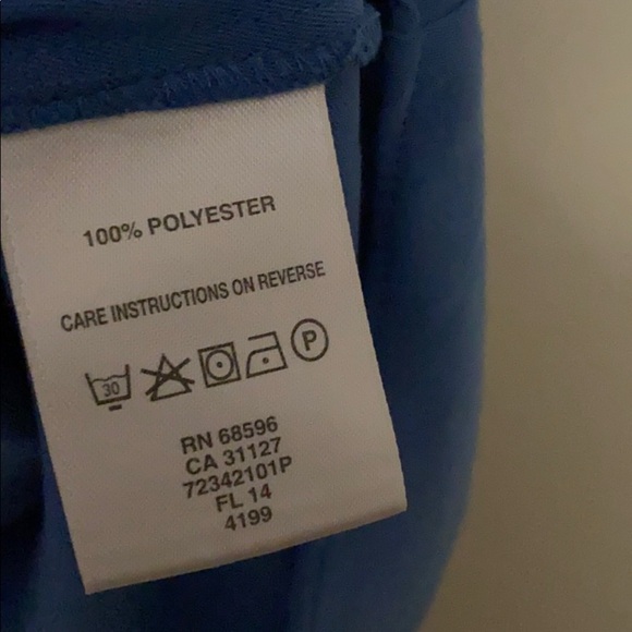 DKNYC blue blouse with zipper size: S - Picture 5 of 8